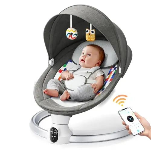 hlieeosfcn babywippe elektrisch 5