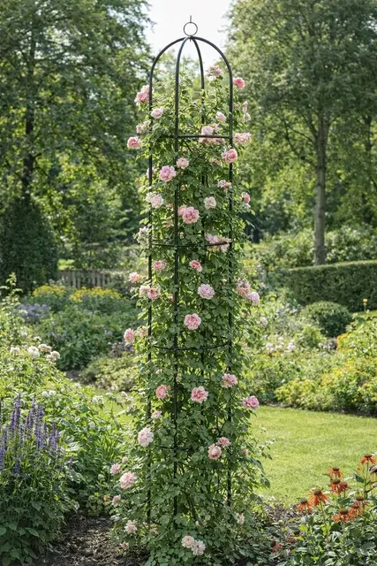 estexo rankhilfe ranksäule 190 cm