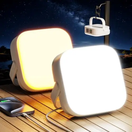 Eventek Campinglampe 4000LM 10000mAh LED Outdoor