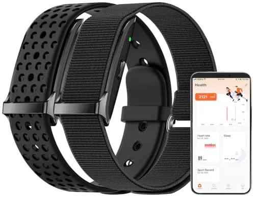 Newgen Medicals Schrittzähler: Smartes Fitnesstracker-Armband mit App, 150 mAh, bis 20 Tage, IP68 (Smart Band, Fitnessuhr ohne Display, Gadget)