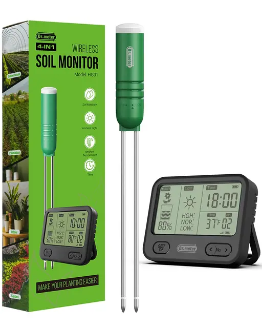 dr.meter bodenfeuchtigkeitsmesser