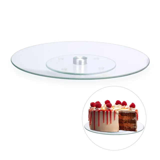 relaxdays tortenplatte drehbar 30 cm