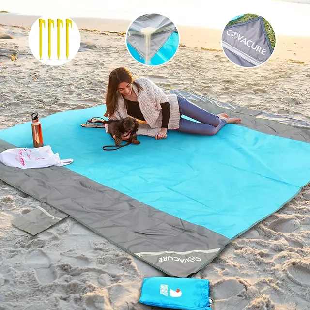 covacure picknickdecke 210x200 cm