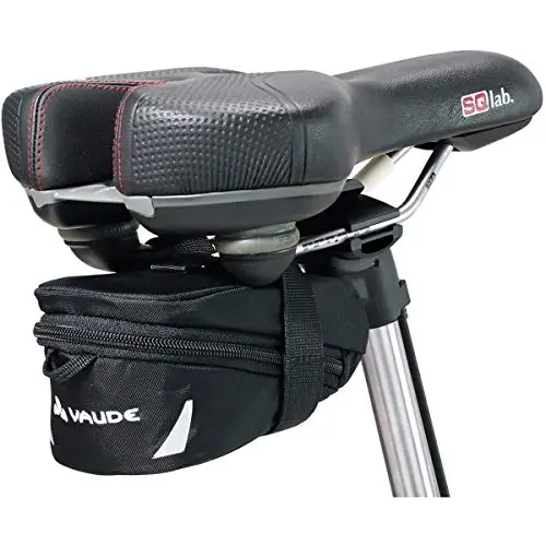 vaude tube bag satteltasche schwarz m