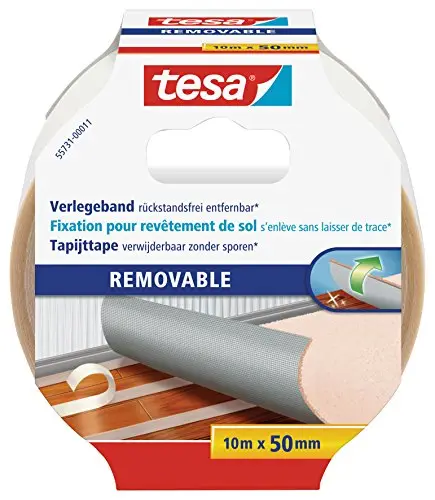 tesa verlegeband rückstandsfrei 10mx50mm