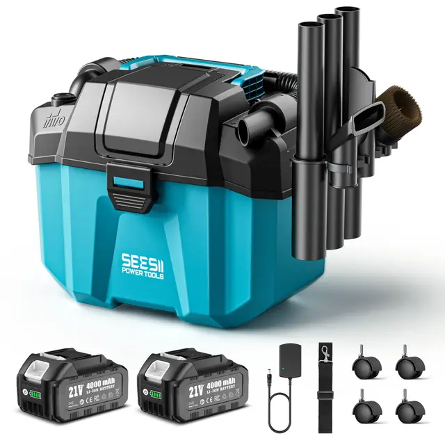 seesii akku nass trockensauger 10l