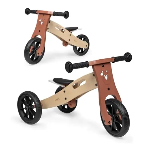 hauck first ride eco fuchs 2 in 1 holz