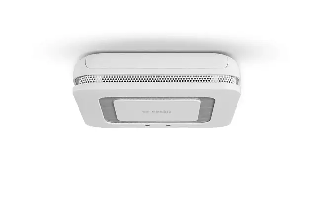 Bosch Smart Home Rauchmelder Twinguard mit Luftqualitätsmessung und App-Funktion, kompatibel mit Apple Homekit
