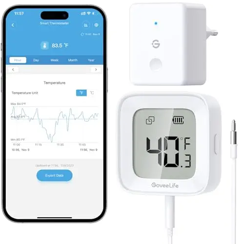 goovee life thermometer wifi
