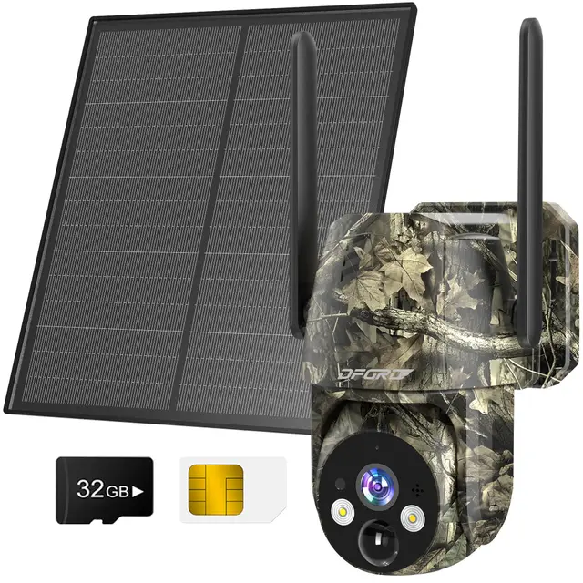 DFGRD Wildkamera Solar 4G LTE
