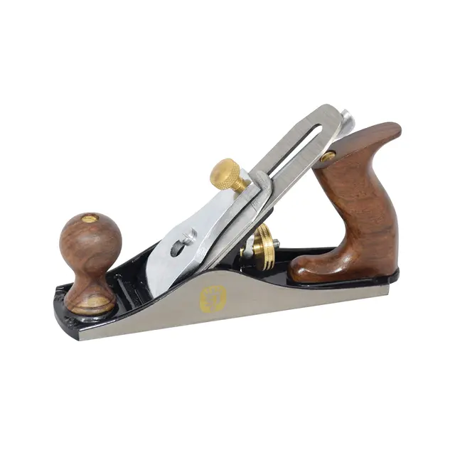 Spear & Jackson CSP3 Tischler-Putzhobel Nr. 3, Gusseisenkörper, 45 mm Hobeleisen aus Kohlenstoffstahl, präzisionsgefräste Sohle, Handhobel für Tischler- und Schreinerarbeiten