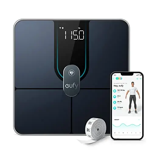 eufy p2 pro smarte körperfettwaage 16