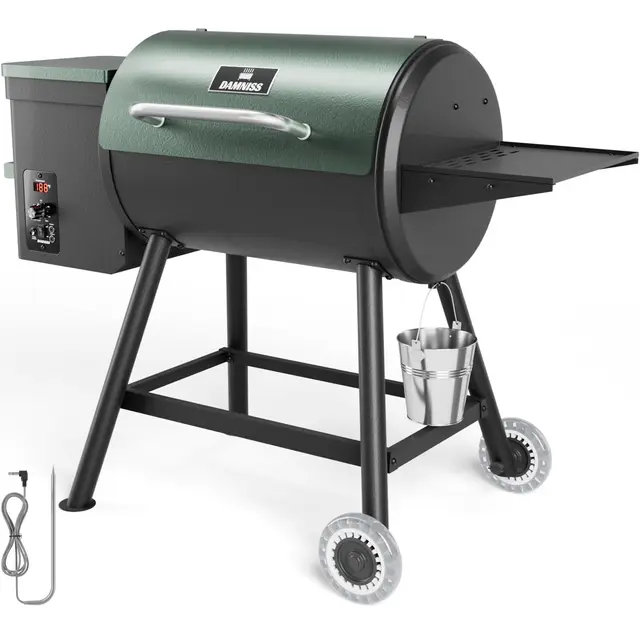 DAMNISS HWPG-305C Pelletgrill mit PID-Temperaturregelung