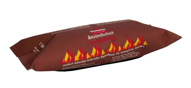 kamino-flam kaminfeuer anzündscheit