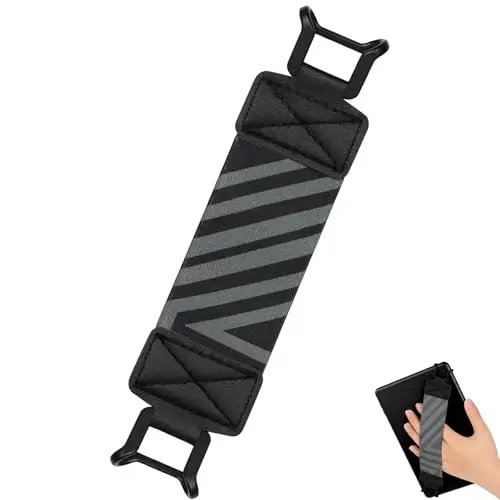 Handschlaufe eReaders & Fire Tablet für 6-8, Elastisches Fingerhalterung Griff Band – Kompatibel mit Kindle/Kobo/Voyaga/Lenovo/Sony E-Book Lesegeräten, Leicht & Tragbar Halter für Tablets