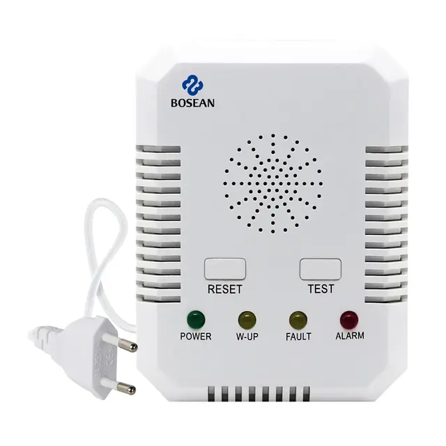 2 in 1 Gasleckmelder, Kohlenmonoxid Melder und Erdgasdetektor, CO Melder & Erdgas Methan-Propan-Butan-Brenngas-Alarm für Küche, Tankstelle, Garage,Wohnmobil