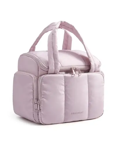 bagsmart kosmetiktasche rosa wasserdicht