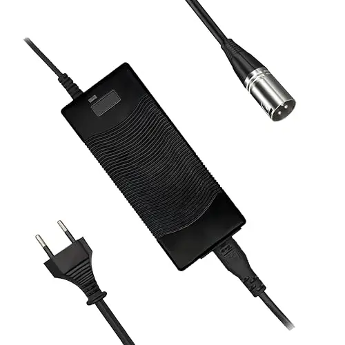 36V 42V 2A e Bike ladegerät, für 36V Akku/Electric Scooter/E-Bike/Golf Cart/Wheelchair,mit 3pin XLR Stecker