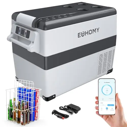 euhomy kompressor kühlbox 40l