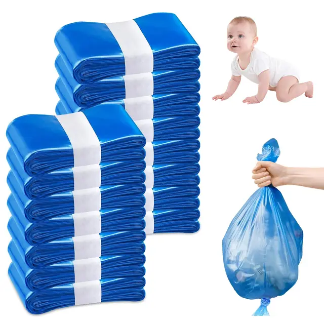 15 Stück Windeleimer Nachfüllkassetten, Hervorragende Abdichtung und Zähigkeit, Nachfüllfolie windelbeutel kompatibel mit allen Windeleimer & Katzenstreuentsorgungseimer, für Litter Locker(4.5M)