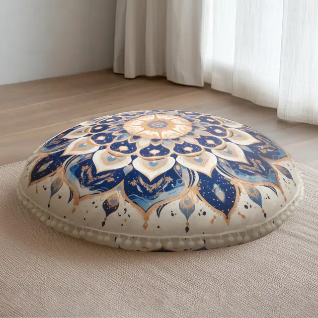 dawnyield meditationskissen 80cm rund