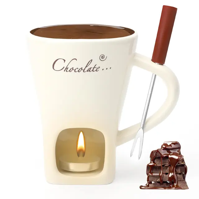 gzrxious schokofondue tasse keramik