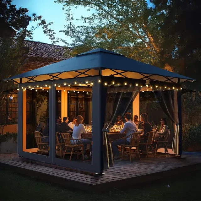 Soontrans 3x3m Gartenpavillon