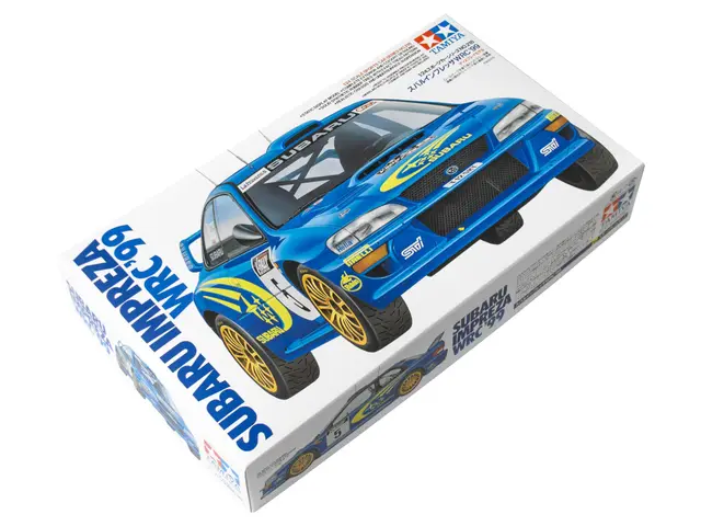 Tamiya 24218 1:24 Subaru Impreza WRC '99, Modellbausatz,Plastikbausatz, Bausatz zum Zusammenbauen, detaillierte Nachbildung, Unlackiert, Blau