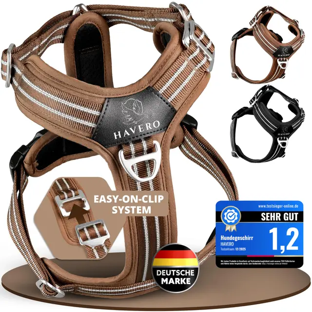 HAVERO Easy-On-Clip Hundegeschirr