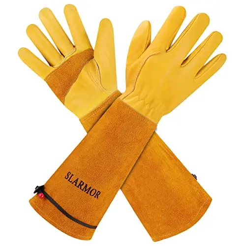 slarmor leder gartenhandschuhe large