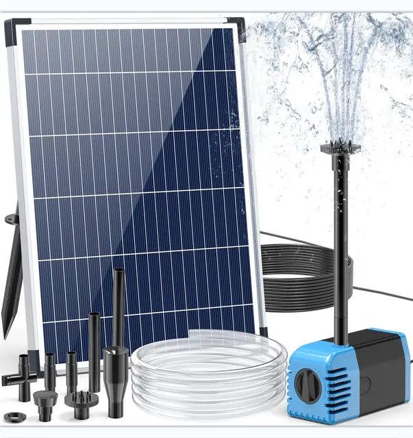 biling solar springbrunnen 12w 605l/h