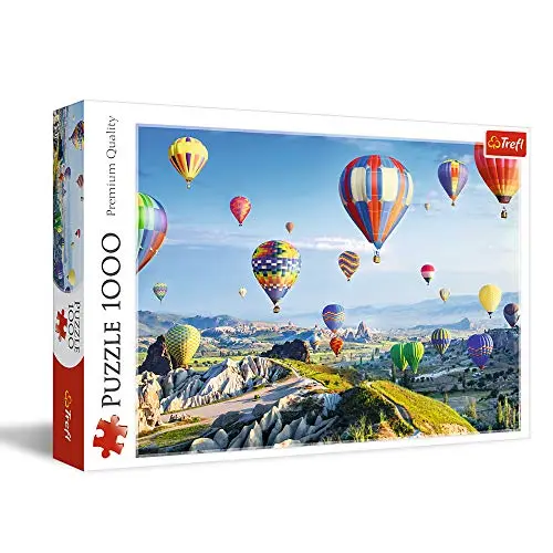 Trefl, Puzzle, Ansicht von Kappadokien, Türkei, 1000 Teile, Premium Quality, für Erwachsene und Kinder ab 12 Jahren