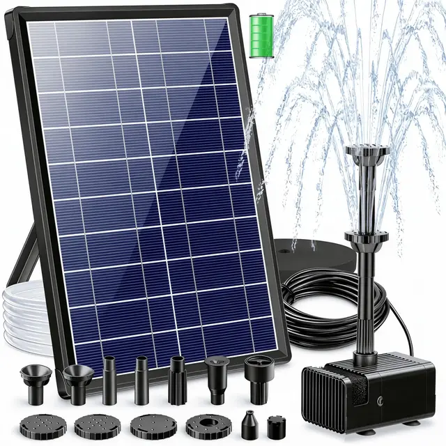 biling 7,5w solar springbrunnen