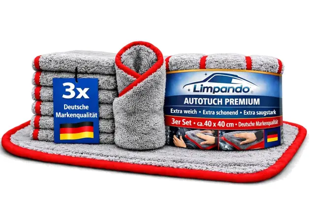 limpando mikrofasertuch 3er set 40x40