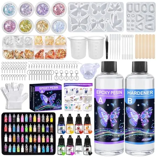 tosuto epoxy harz set 600ml glasklar
