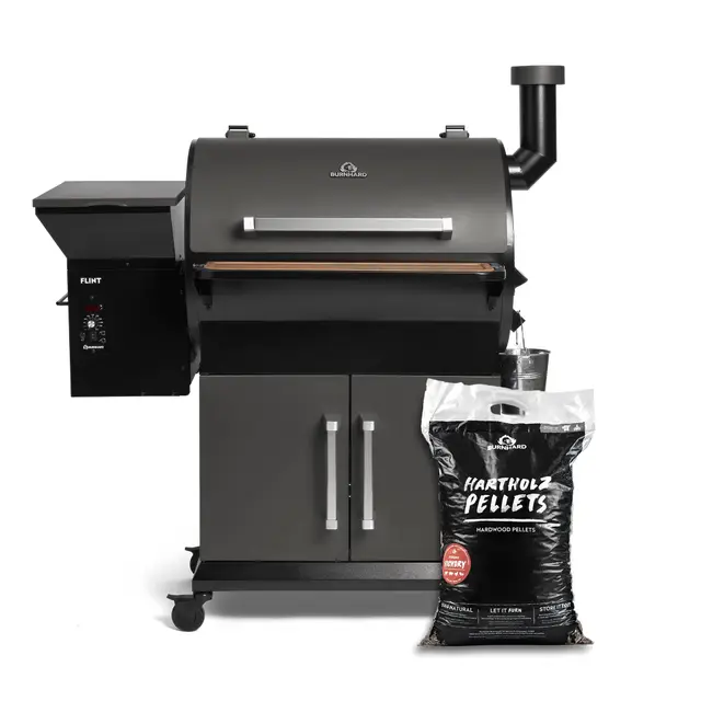 burnhard flint pelletsmoker 2 ebenen