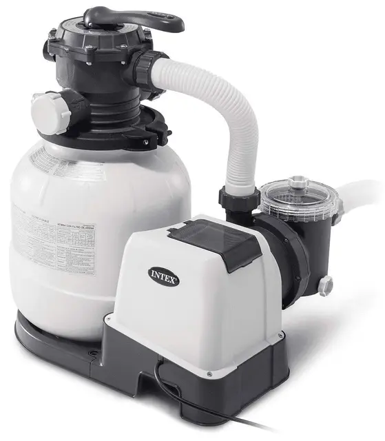 intex sandfilterpumpe salzwasseranlage