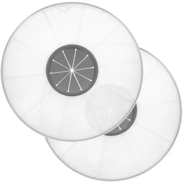 com-four spritzschutzdeckel 2x 30 cm