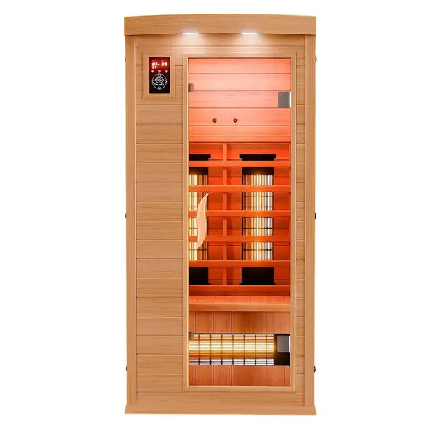 Dewello Pierson Infrarotkabine 90x90 Hemlock 1 Person