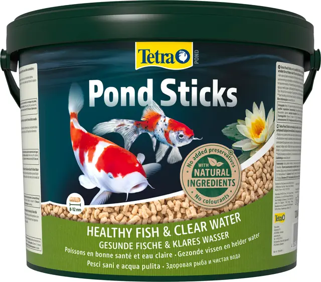 tetra pond sticks teichfischfutter 10l