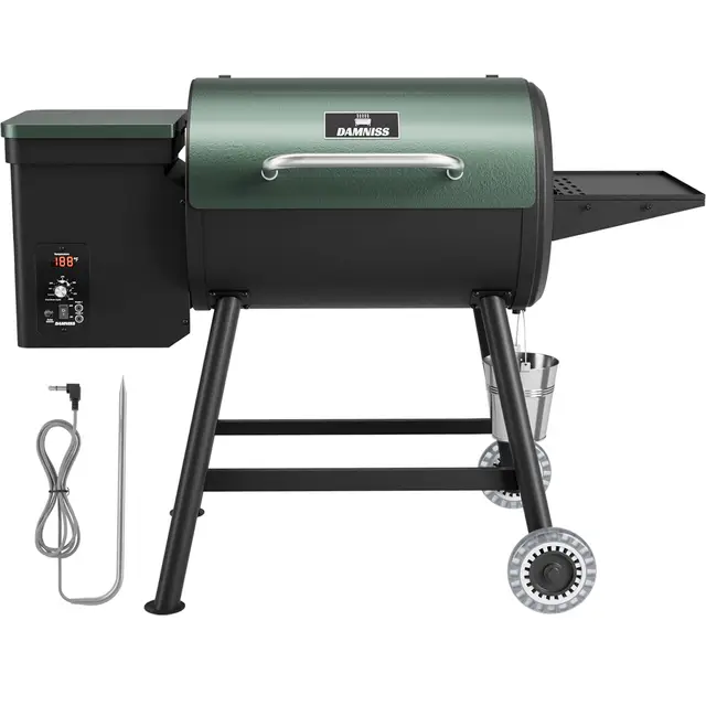 DAMNISS DA-GRILL Pelletgrill & Smoker 456 sq in