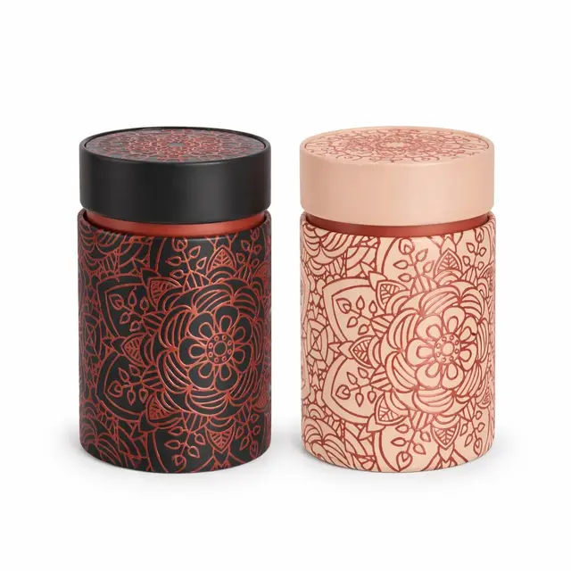 eigenart mandala teedosen-set metall