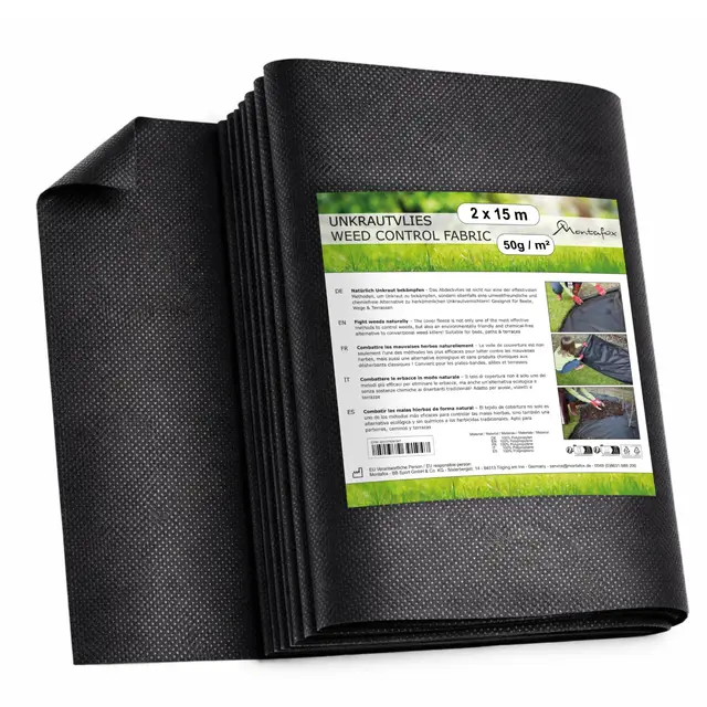 montafox unkrautvlies 50g/m² 30m²