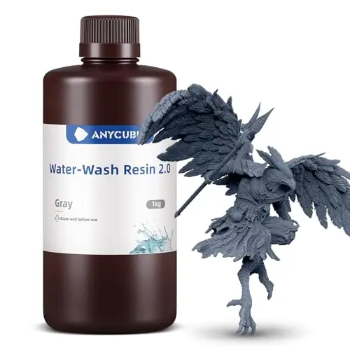 anycubic wasser waschbar resin 1kg grau