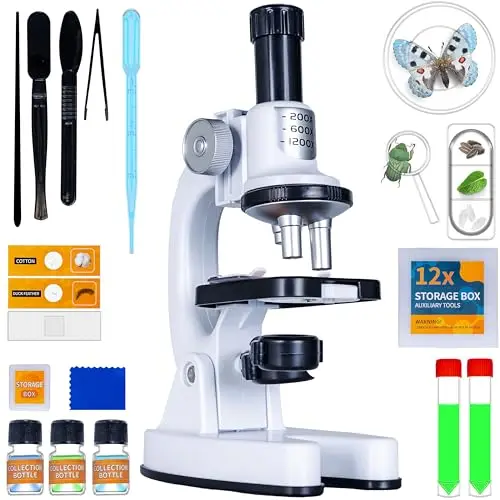 Silvergear Kindermicroscoop Mikroskop