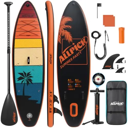 allpick premium sup board set aufblasbar