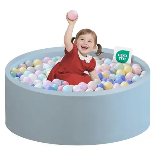 zedachica bällebad baby 80x80x30cm rund
