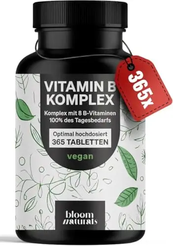 Bloom Naturals B-Komplex 365 Tabletten