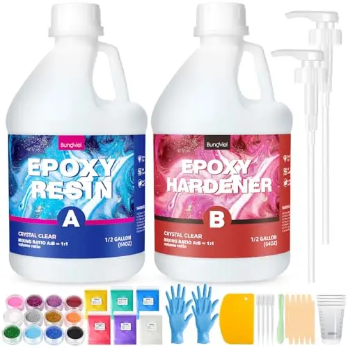 bundviel epoxidharz set 3788ml