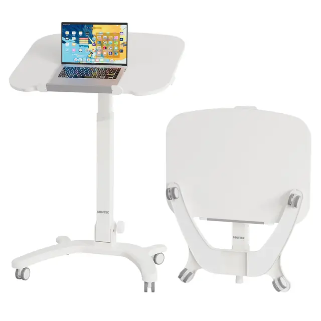 bontec klappbarer laptop-tisch 65x50